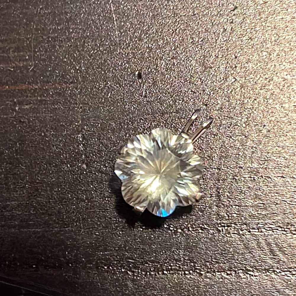 Aquamarine Pendant in Silver